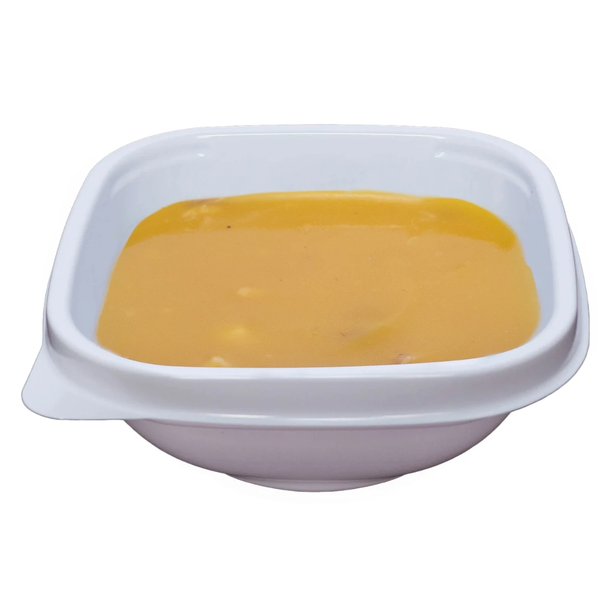 Pote para Sopa Hospitalar com Tampa Transparente 350 ml - Siry Global
