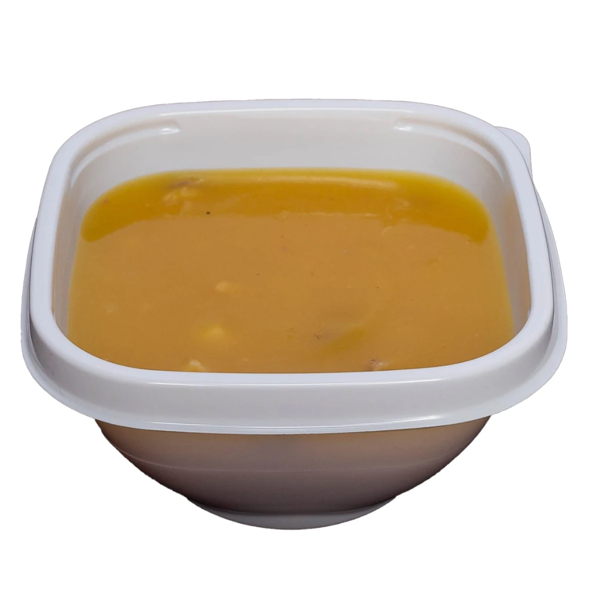 Pote para Sopa Hospitalar com Tampa Transparente 500 ml - Siry Global