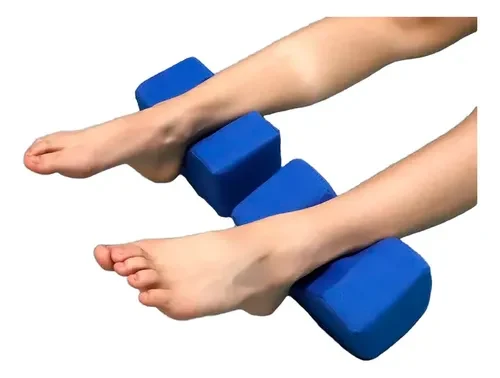 Almofadas de Apoio para Calcanhar e Tornozelo Azul M – Par