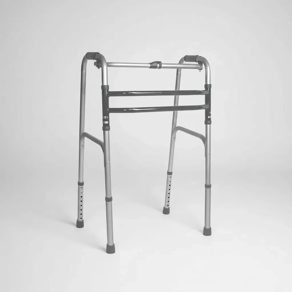 Andador Adulto Alumínio Dobrável Articulado 135kg