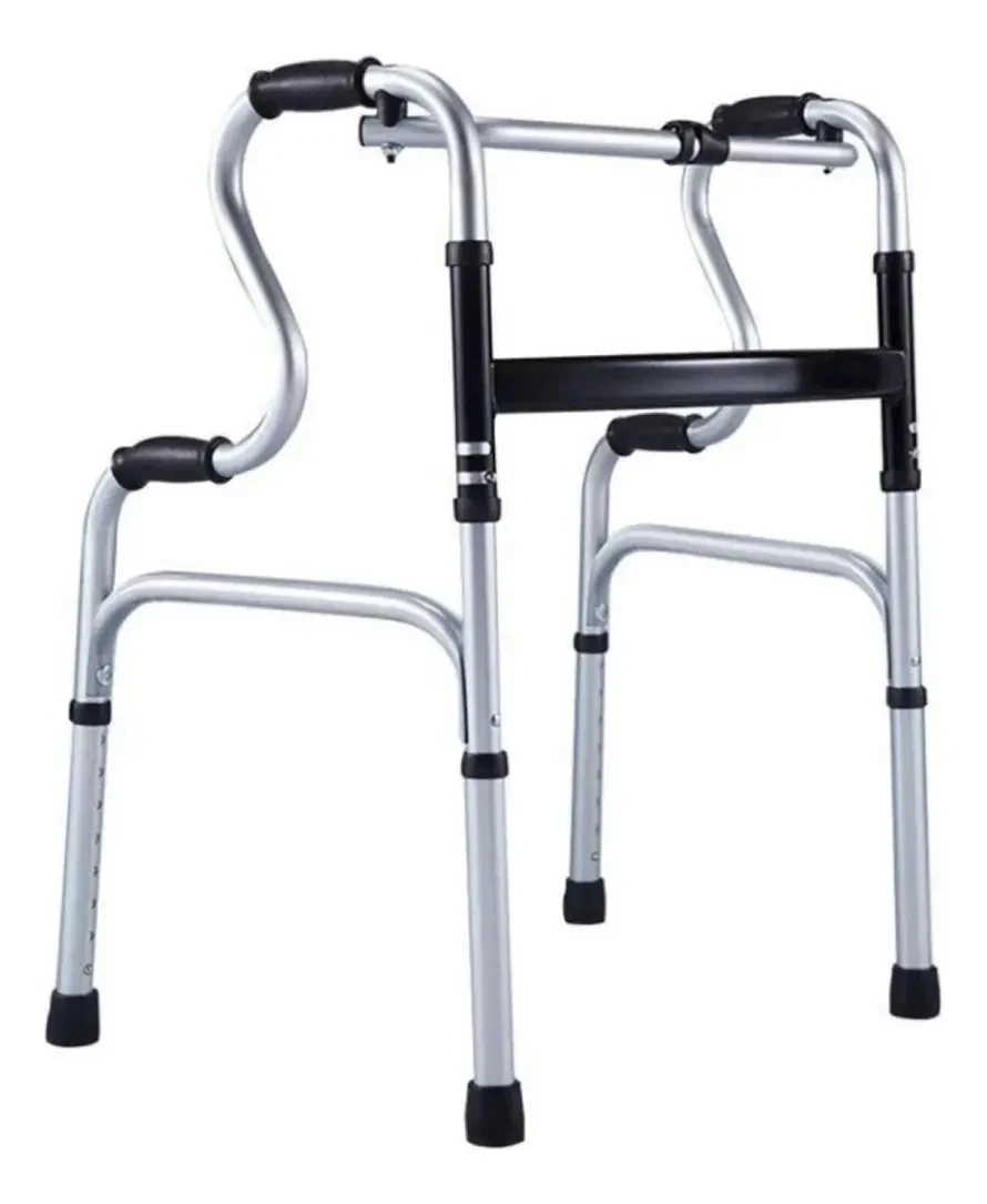Andador Ortopédico Dobrável Alumínio Dupla Empunhadura