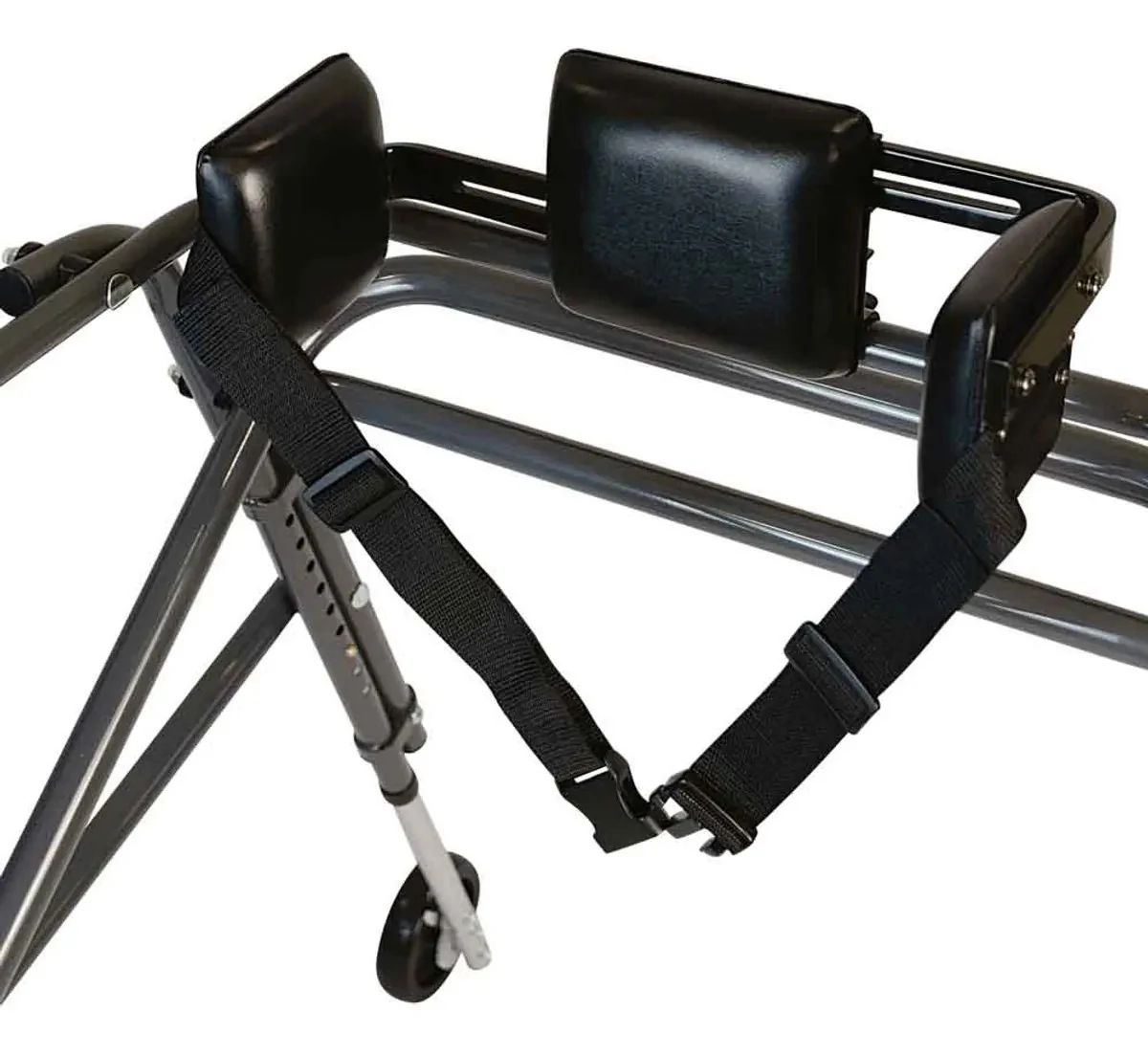 Andador Posterior de Alumínio com 4 Rodas - G - Mercur