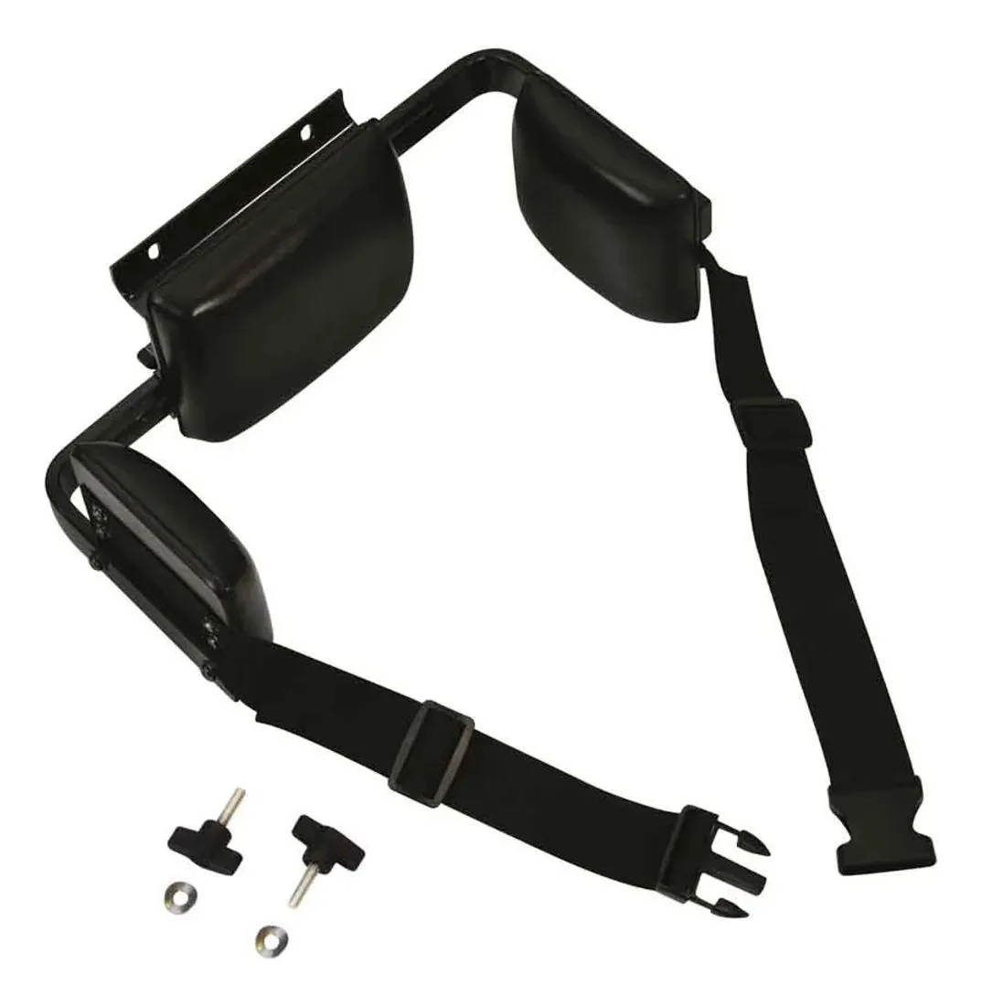 Andador Posterior de Alumínio com 4 Rodas - G - Mercur