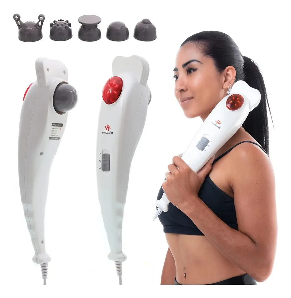 Massageador Elétrico Manual Relaxshop Hammer Relax 220V