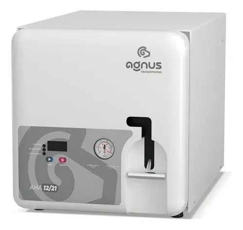 Autoclave Automática Agnus AHA12 12L Inox Horizontal 127/220V