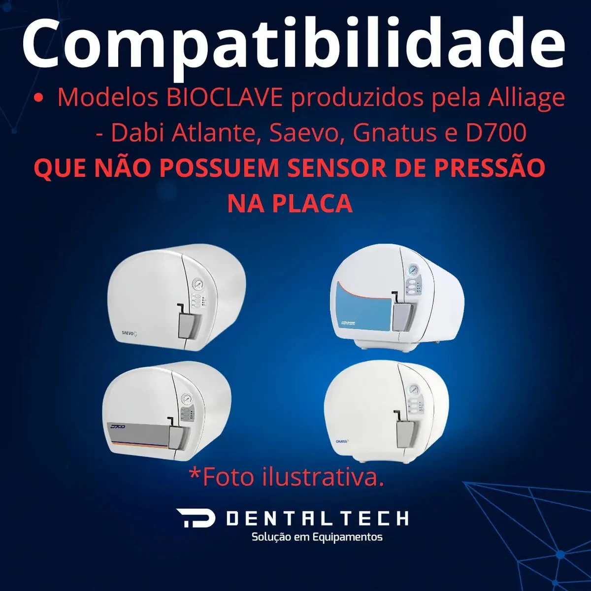 Autoclave Cristófoli 21 Litros CD + Indicador + incubadora 127/220V