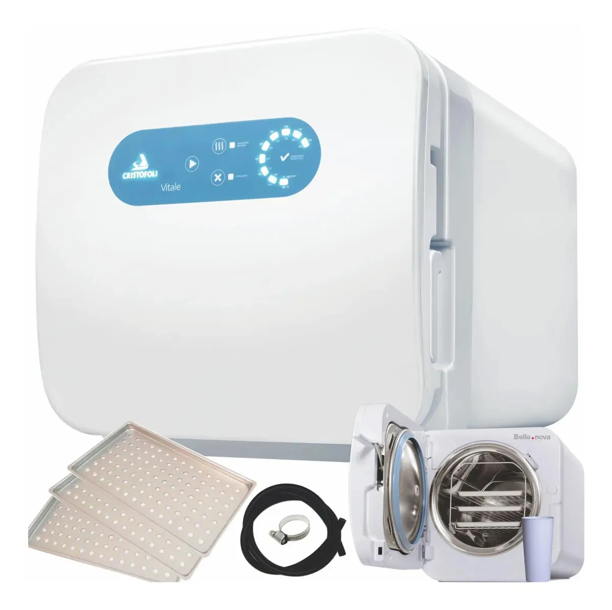 Autoclave Cristófoli Vitale Class Inox comANVISA 12L Bivolt 127/220V