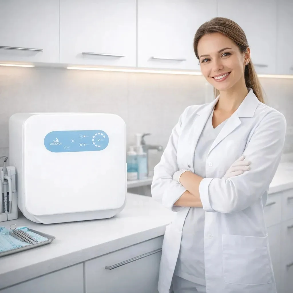 Autoclave Cristófoli Vitale Class Inox comANVISA 12L Bivolt 127/220V
