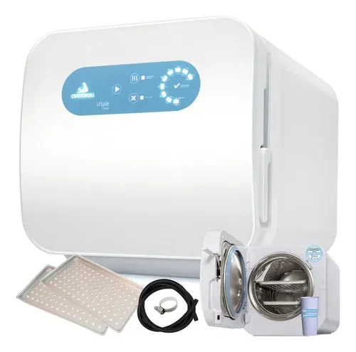 Autoclave Semiautomática Cristófoli Vitale Class 12L Inox 127/220V