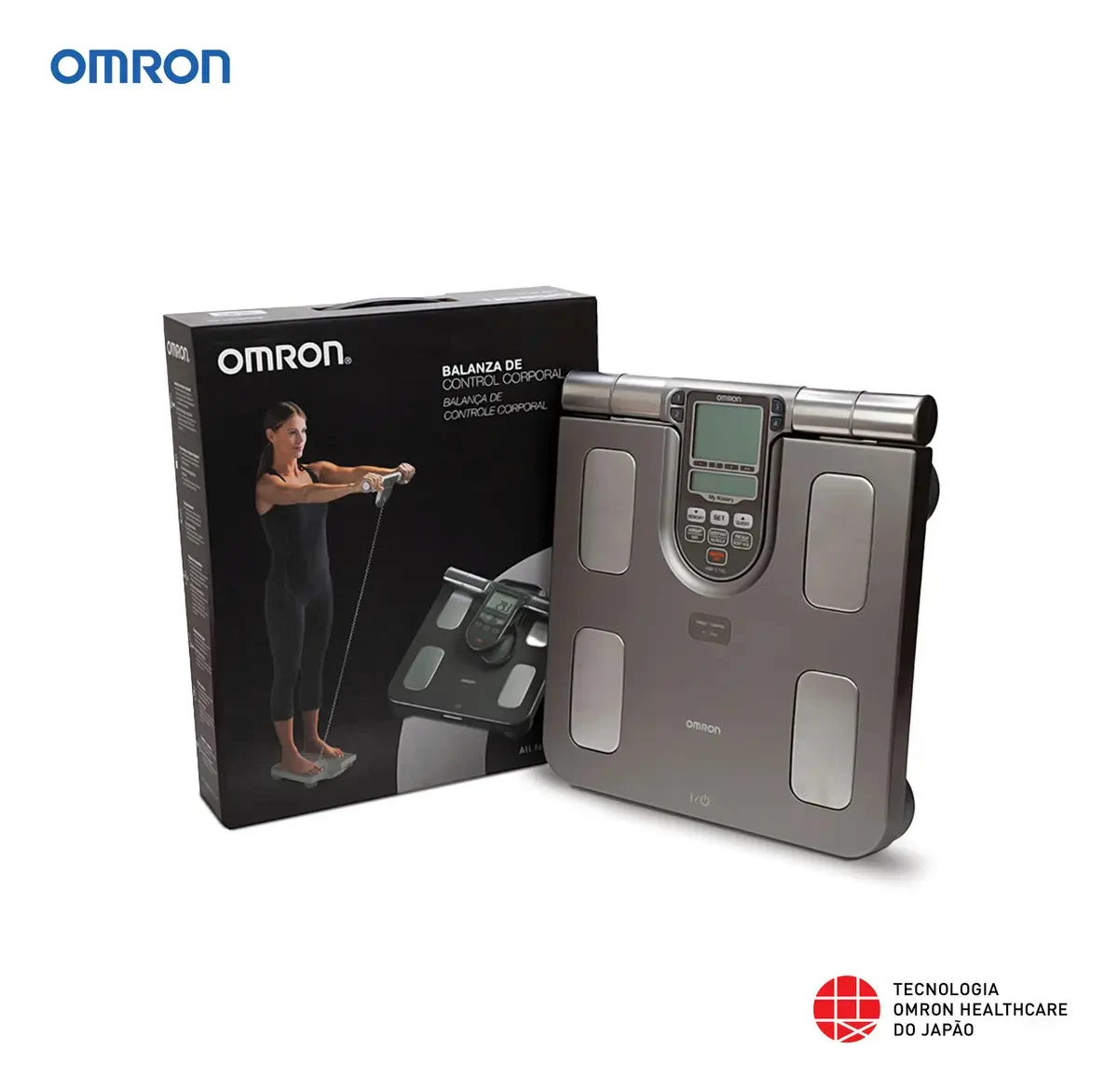 Balança de Bioimpedância Omron HBF-514C 150 kg