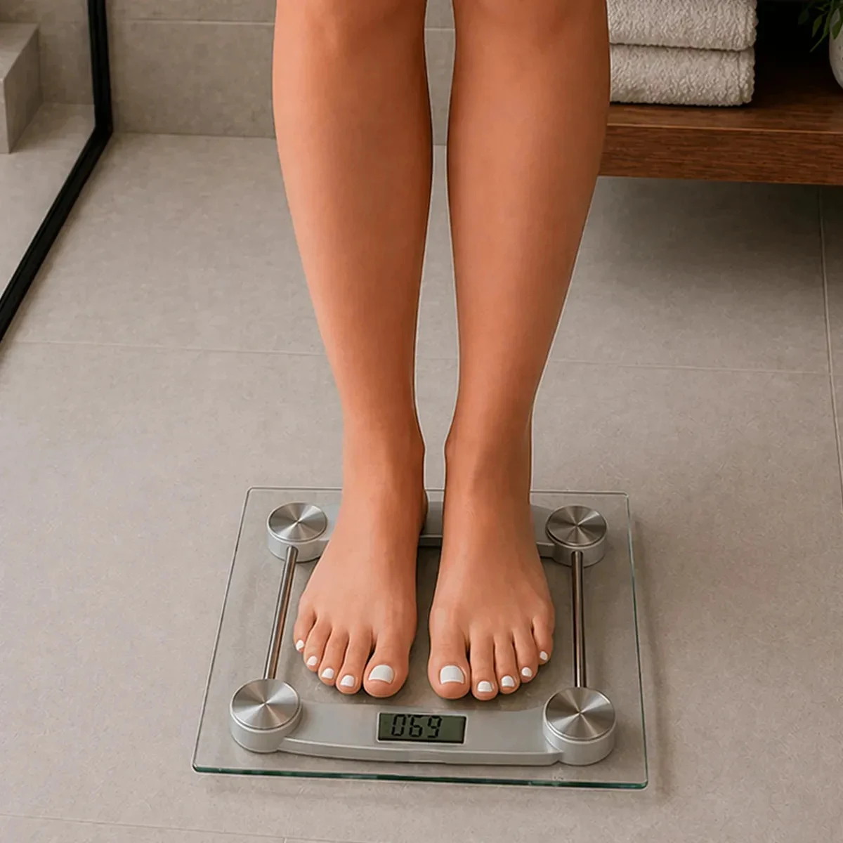 Balança Digital de Vidro Good Deals 180 kg