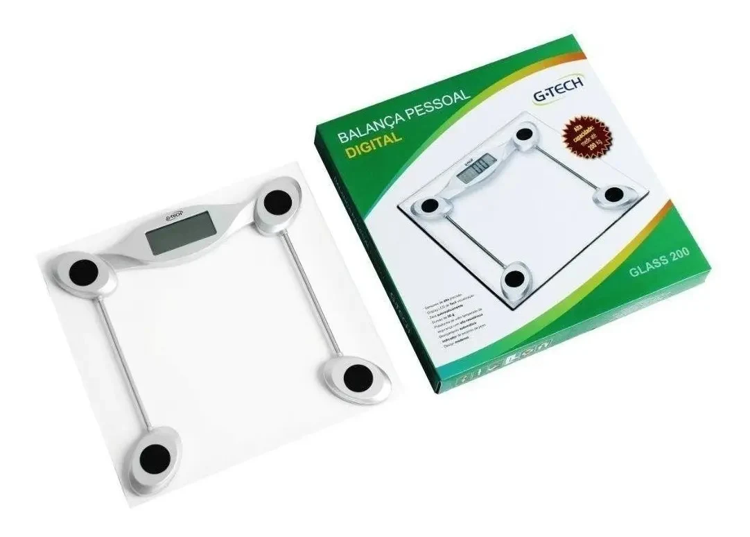 Balança Digital G-Tech Glass 200 200 kg