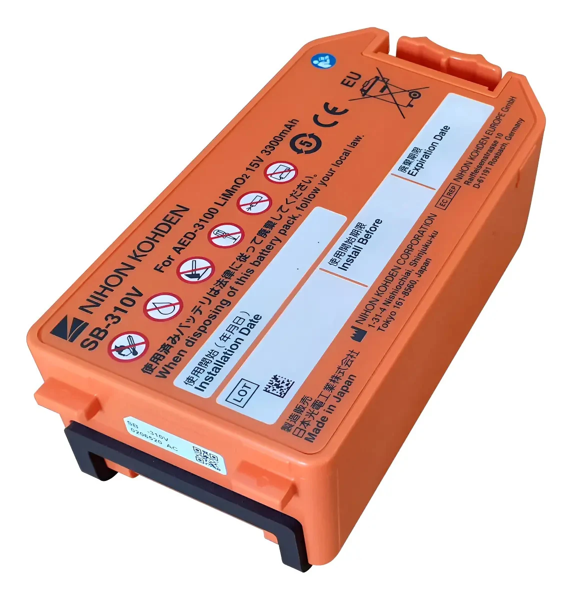 Bateria P/Desfibrilador Nihon Kohden Cardiolife AED 3100