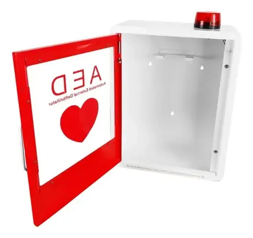 Cabine Parede Desfibrilador Externo Amoul DEA I3 I5 Alarme