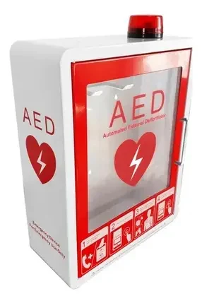 Cabine Parede Desfibrilador Externo Amoul DEA I3 I5 Alarme