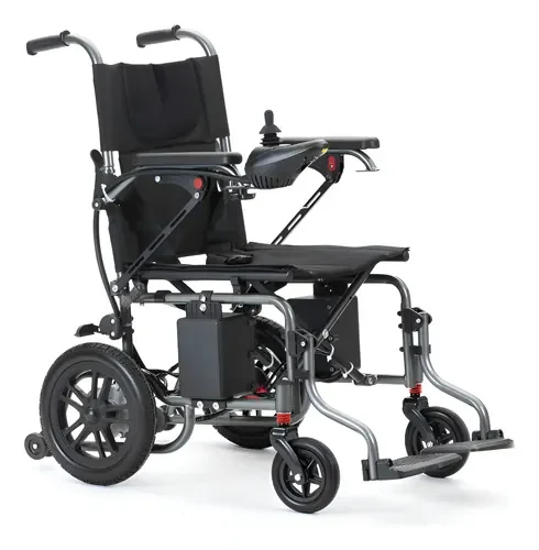 Cadeira de Rodas Motorizada Dobrável Winnermed Preta