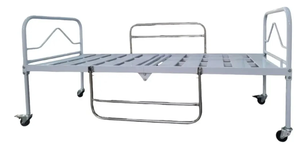 Cama Hospitalar Dellamed Dx2 2 Movimentos Até 180kg Cinza
