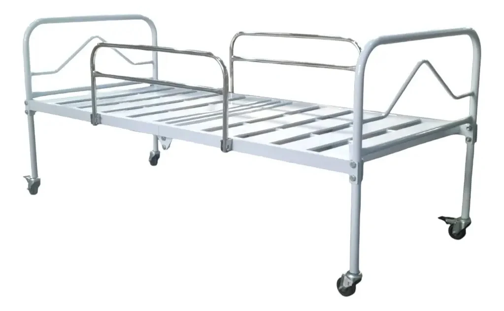 Cama Hospitalar Dellamed Dx2 2 Movimentos Até 180kg Cinza