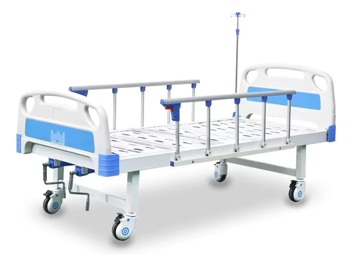 Cama Hospitalar Dellamed Dx3 Movimentos Manual Manivelas Branco 127/220V