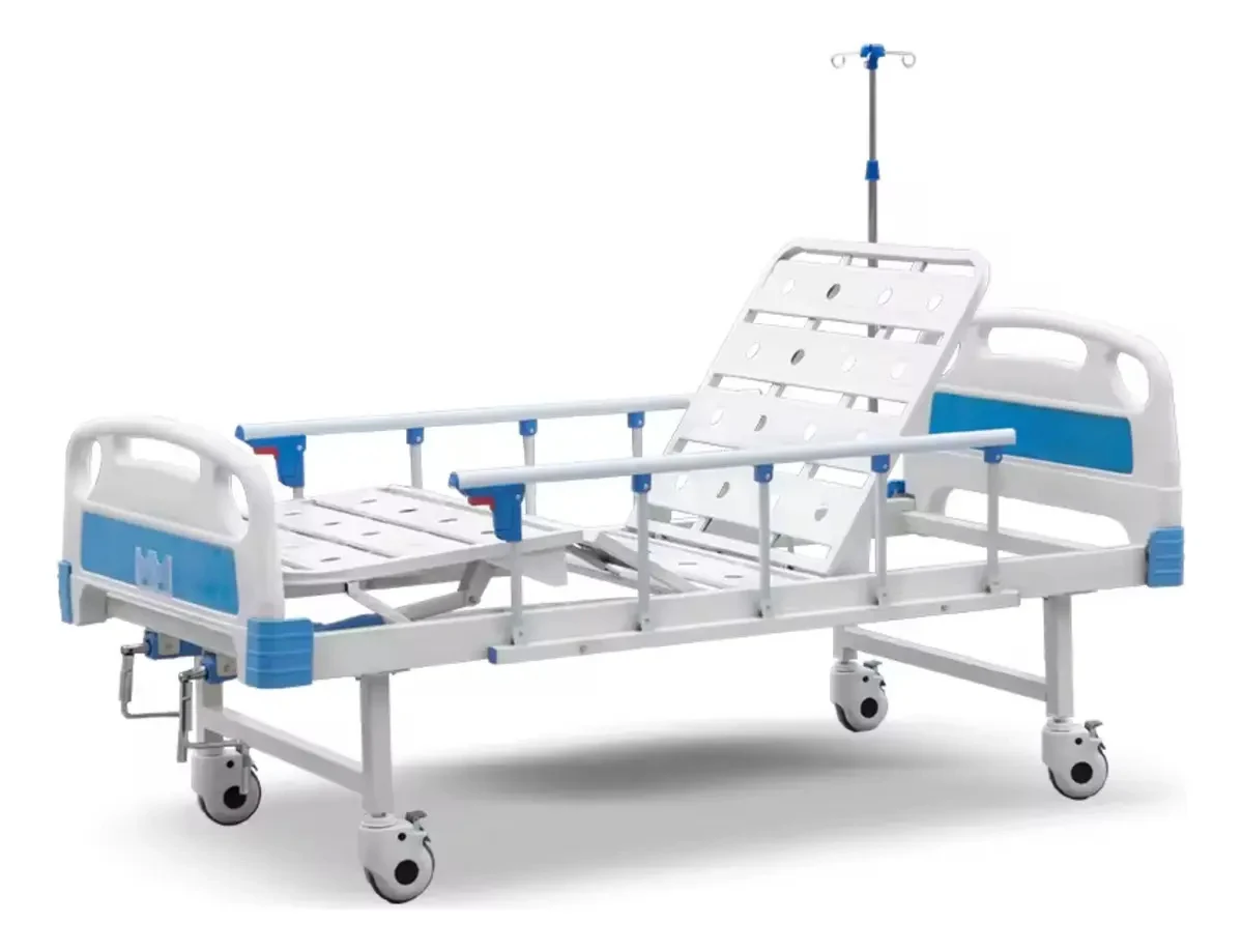 Cama Hospitalar Dellamed Dx3 Movimentos Manual Manivelas Branco 127/220V