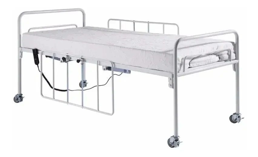 Cama Hospitalar Motorizada Pilati Evolution Articulada Branco