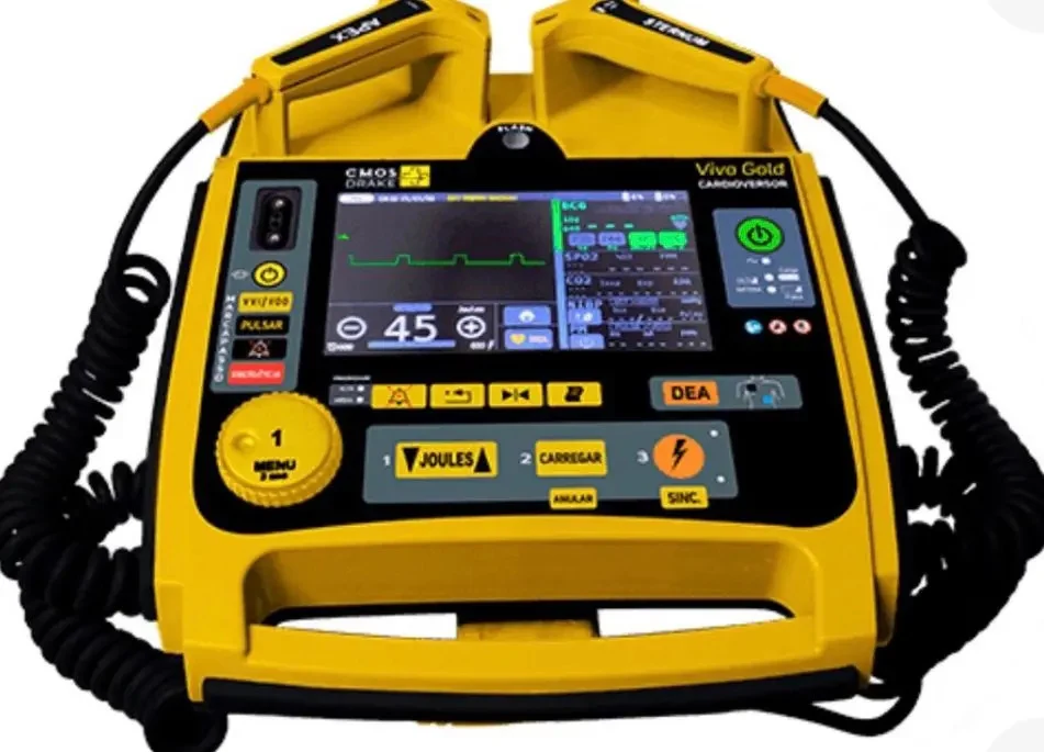 Cardioversor Bifásico Cmos Drake VIVO Gold