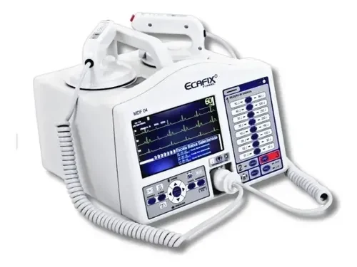 Cardioversor Bifásico Ecafix MDF 04 Portátil
