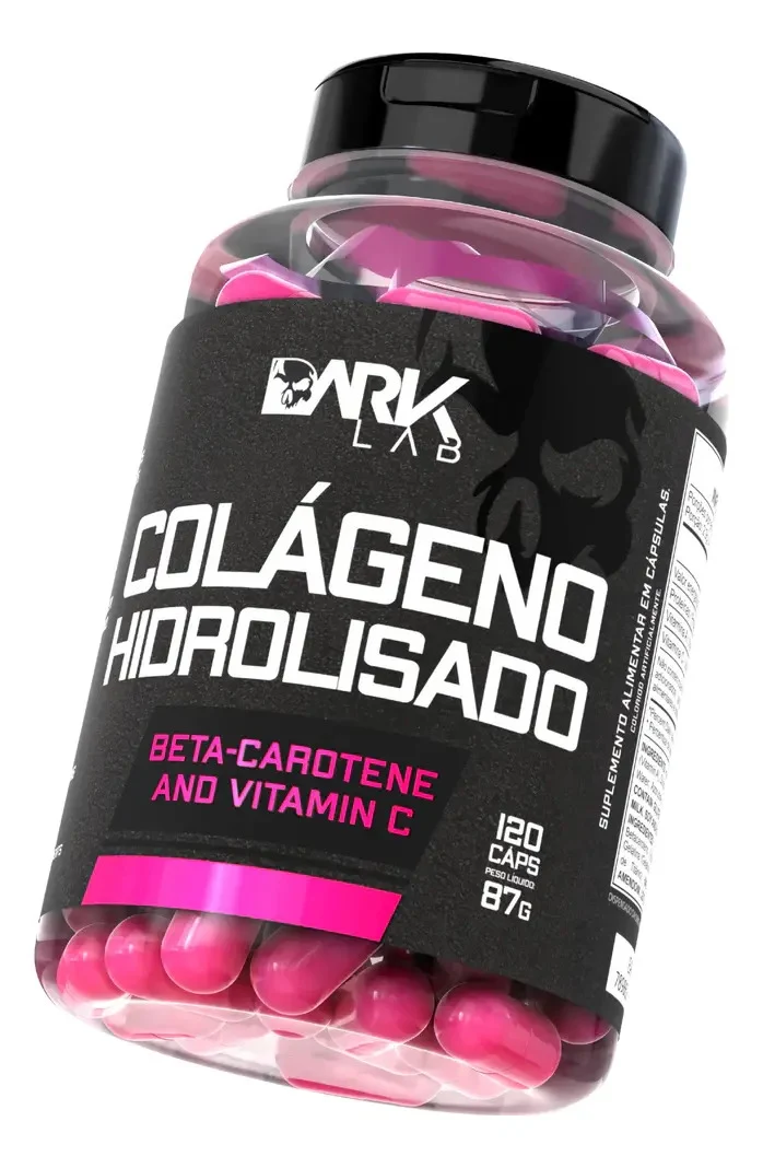 Colágeno Dark Lab Sem Sabor com 120 Cápsulas