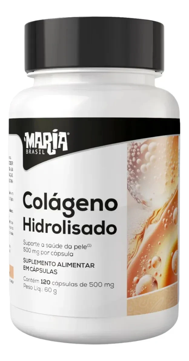 Colágeno Hidrolisado NatuYou 500 mg com 120 Cápsulas