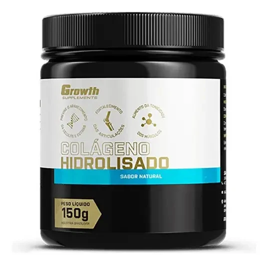 Colágeno Hidrolisado Growth Supplements Natural 150 g