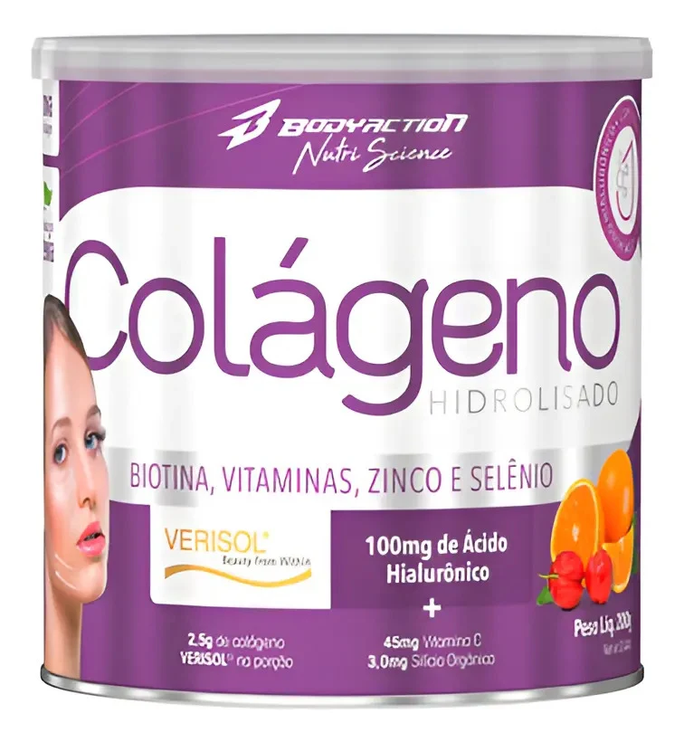 Colágeno Verisol Bodyaction Laranja com Acerola 200 g