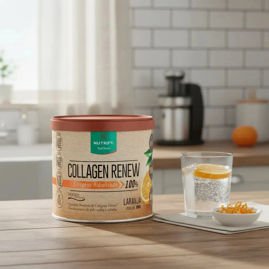 Colágeno Nutrify Collagen Renew Laranja 300 g