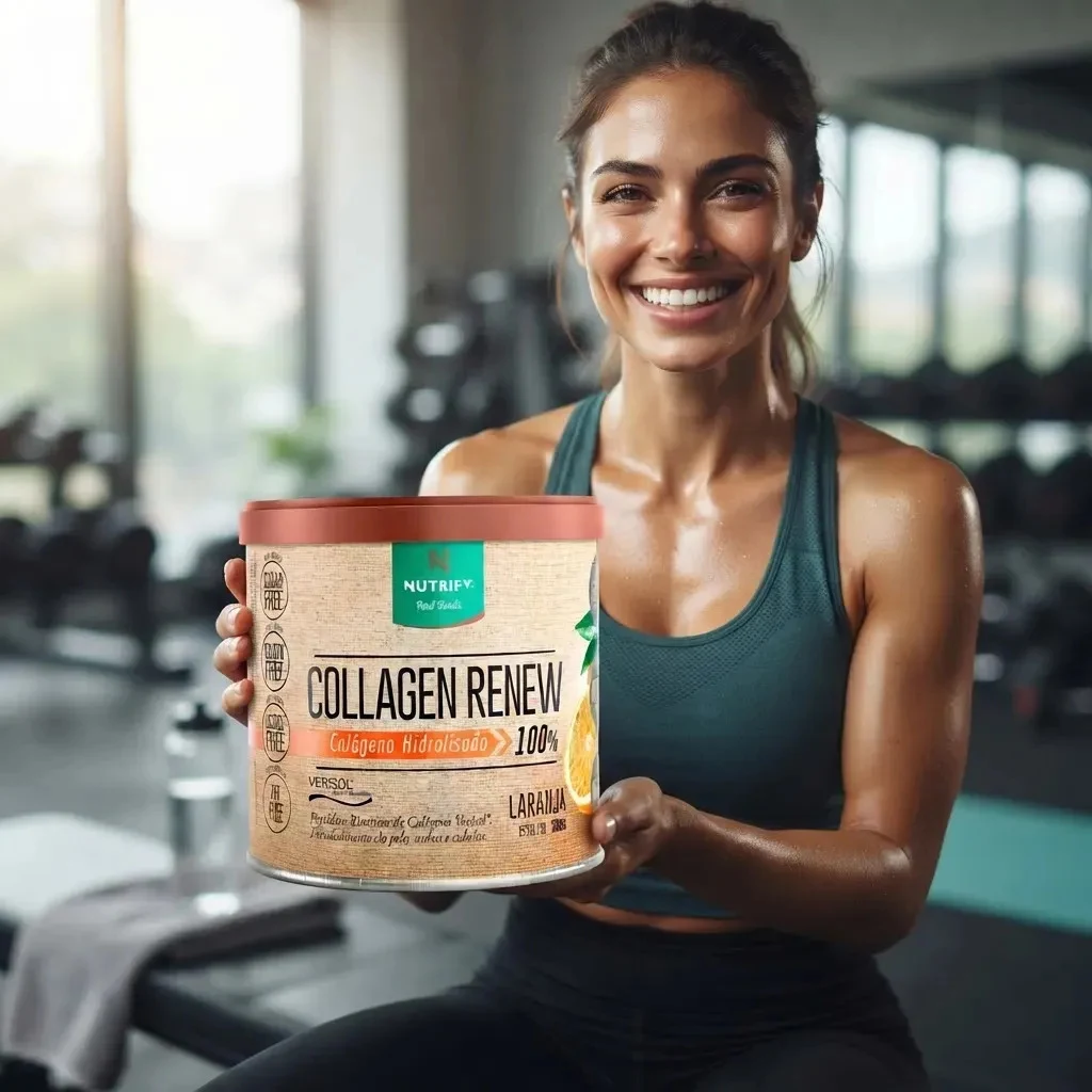 Colágeno Nutrify Collagen Renew Laranja 300 g