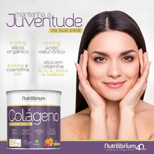 Colágeno Nutrilibrium Verisol em Pó Frutas Vermelhas 200 g