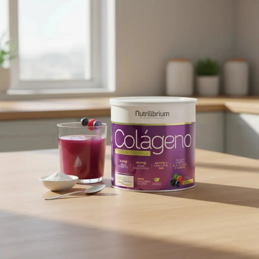 Colágeno Nutrilibrium Verisol em Pó Frutas Vermelhas 200 g