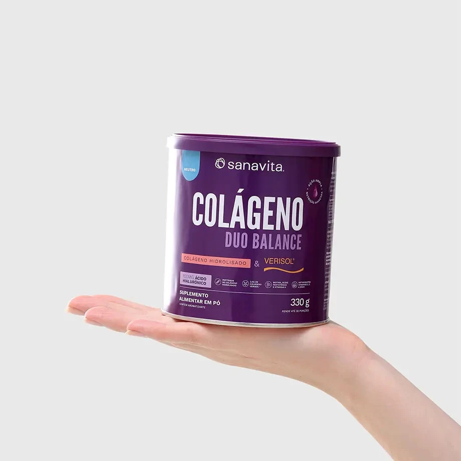Colágeno Sanavita DuoBalance em Pó Sem Sabor 285 g