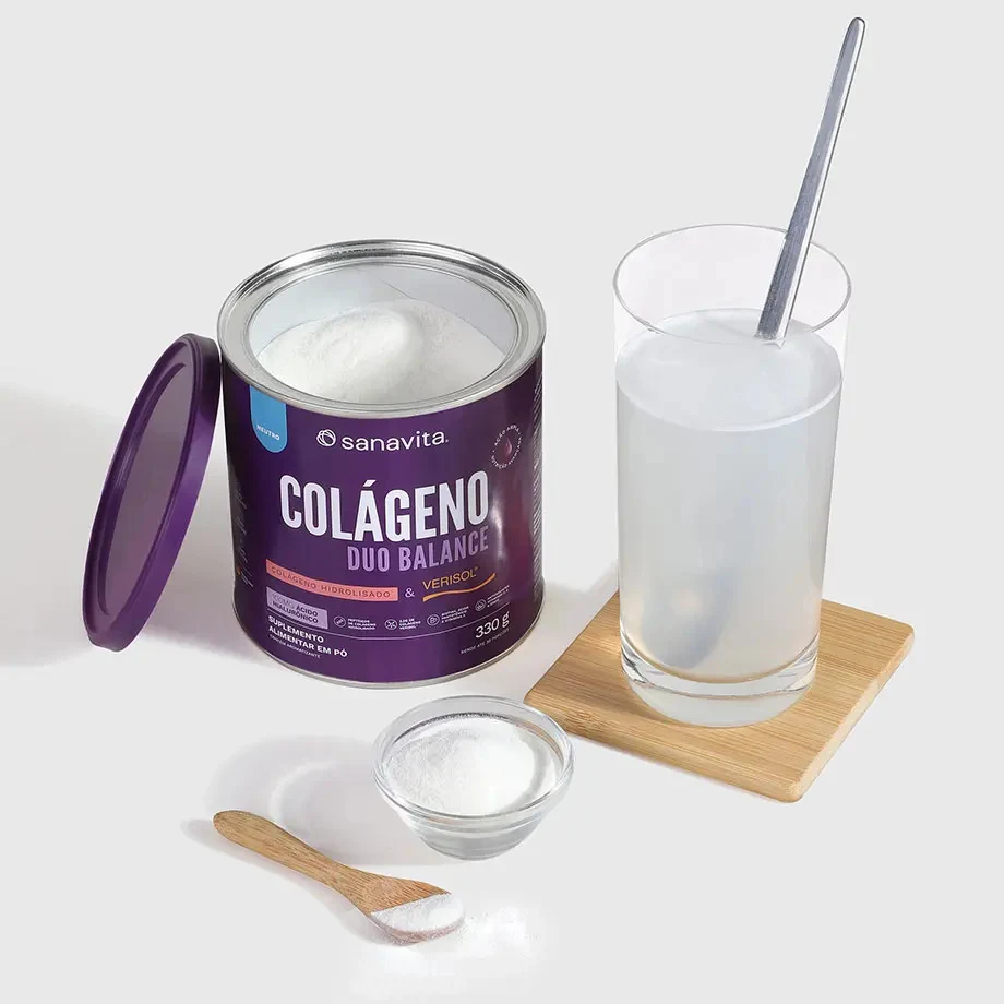 Colágeno Sanavita DuoBalance em Pó Sem Sabor 285 g