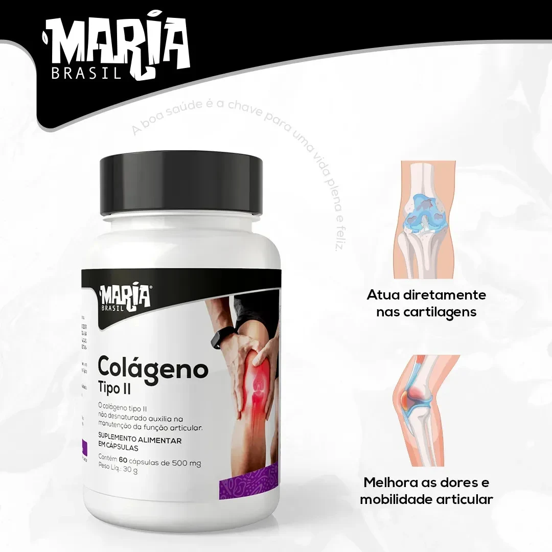 Colágeno Tipo 2 NatuYou 40 mg com 60 Cápsulas