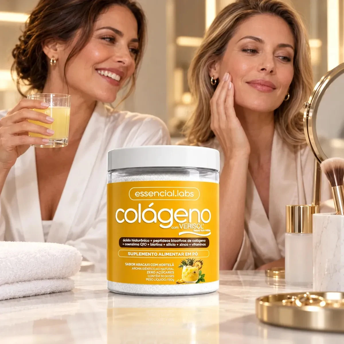 Colágeno Verisol Essencial Labs Abacaxi com Hortelã 150 g