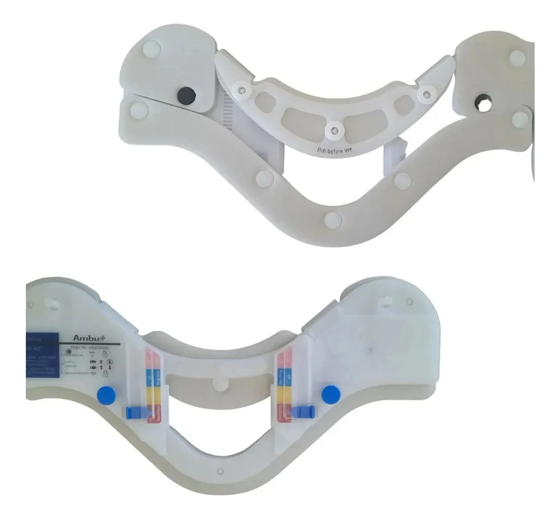 Colar Cervical Ajustável Perfit Ace Ambu 16 Posições
