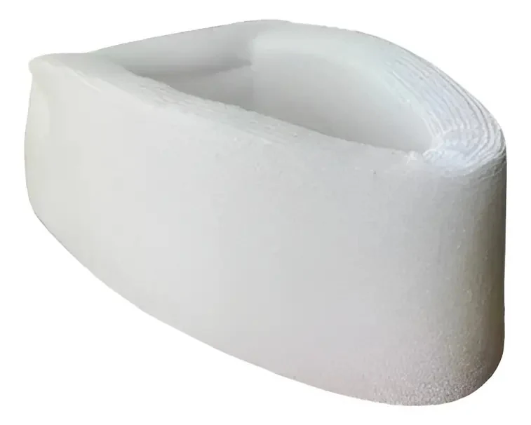 Colar Cervical De Espuma Branco Tamanhos Tamanho M