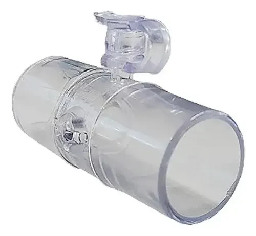 Conector de Oxigênio com Válvula Exalatória CO2 para CPAP e BiPAP