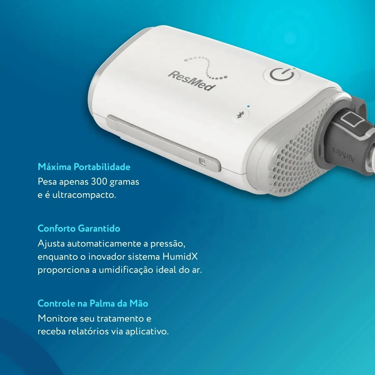 CPAP Automático Portátil Airmini Autoset Resmed