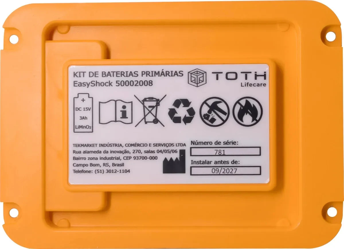 Desfibrilador DEA Toth 5800 Adulto/Pediátrico