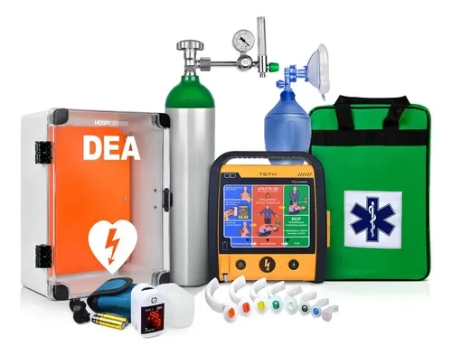 Desfibrilador DEA Toth 5800 com Kit 3A de Emergência
