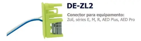 Eletrodo Bluepad DE-ZL2 para Zoll AED Plus Adulto