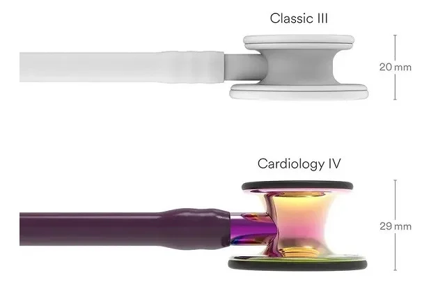 Estetoscópio 3M Littmann Cardiology IV 6239 Roxo Rainbow
