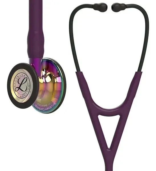 Estetoscópio 3M Littmann Cardiology IV 6239 Roxo Rainbow