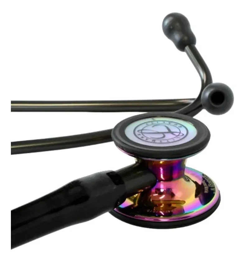 Estetoscópio 3M Littmann Cardiology IV 6240 Preto Rainbow