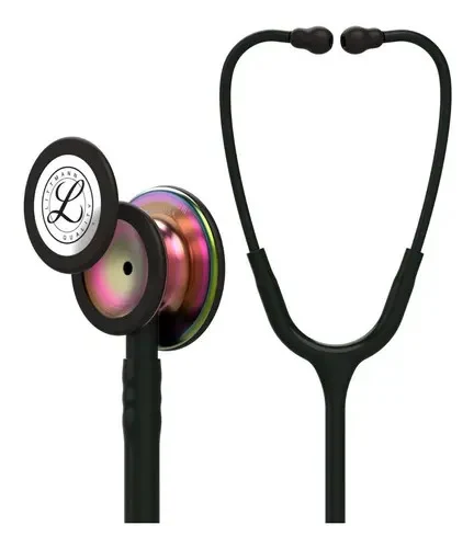 Estetoscópio 3M Littmann Classic III 5870 Black Rainbow